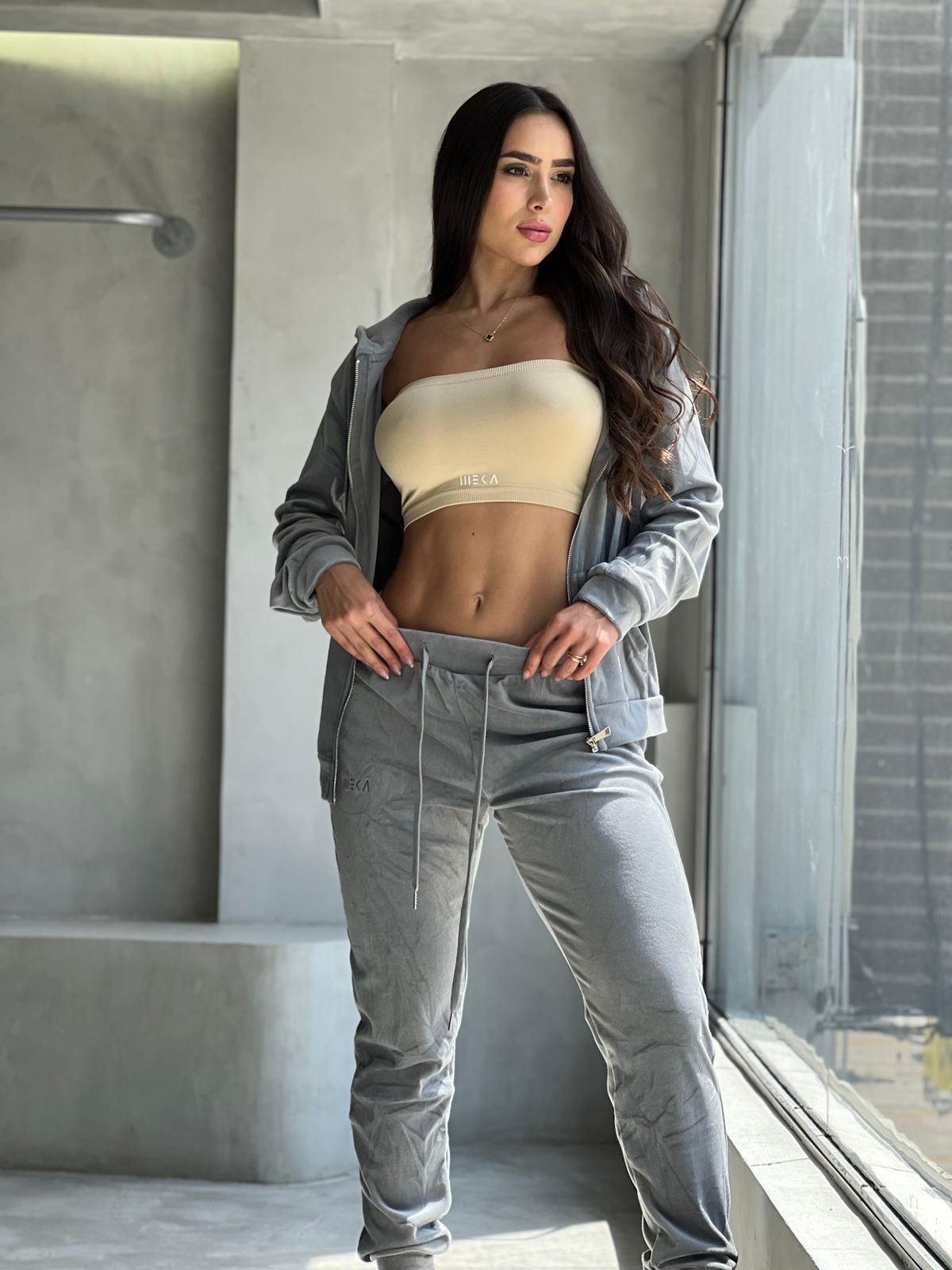 SET CASUAL TERCIOPELO