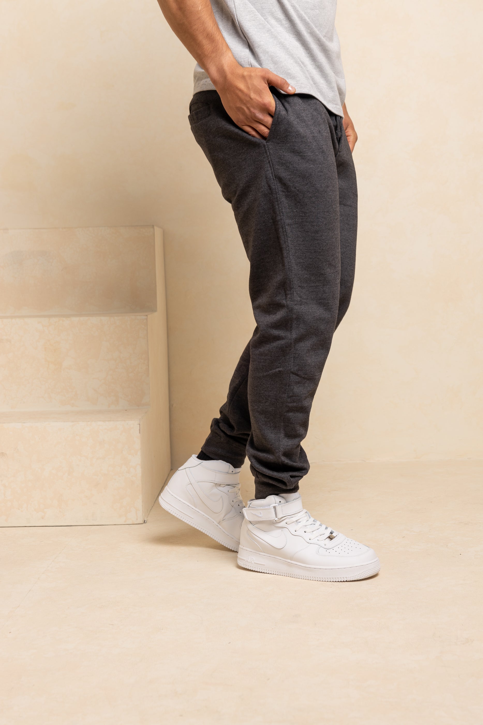 SUDADERA GRIS HOMBRE