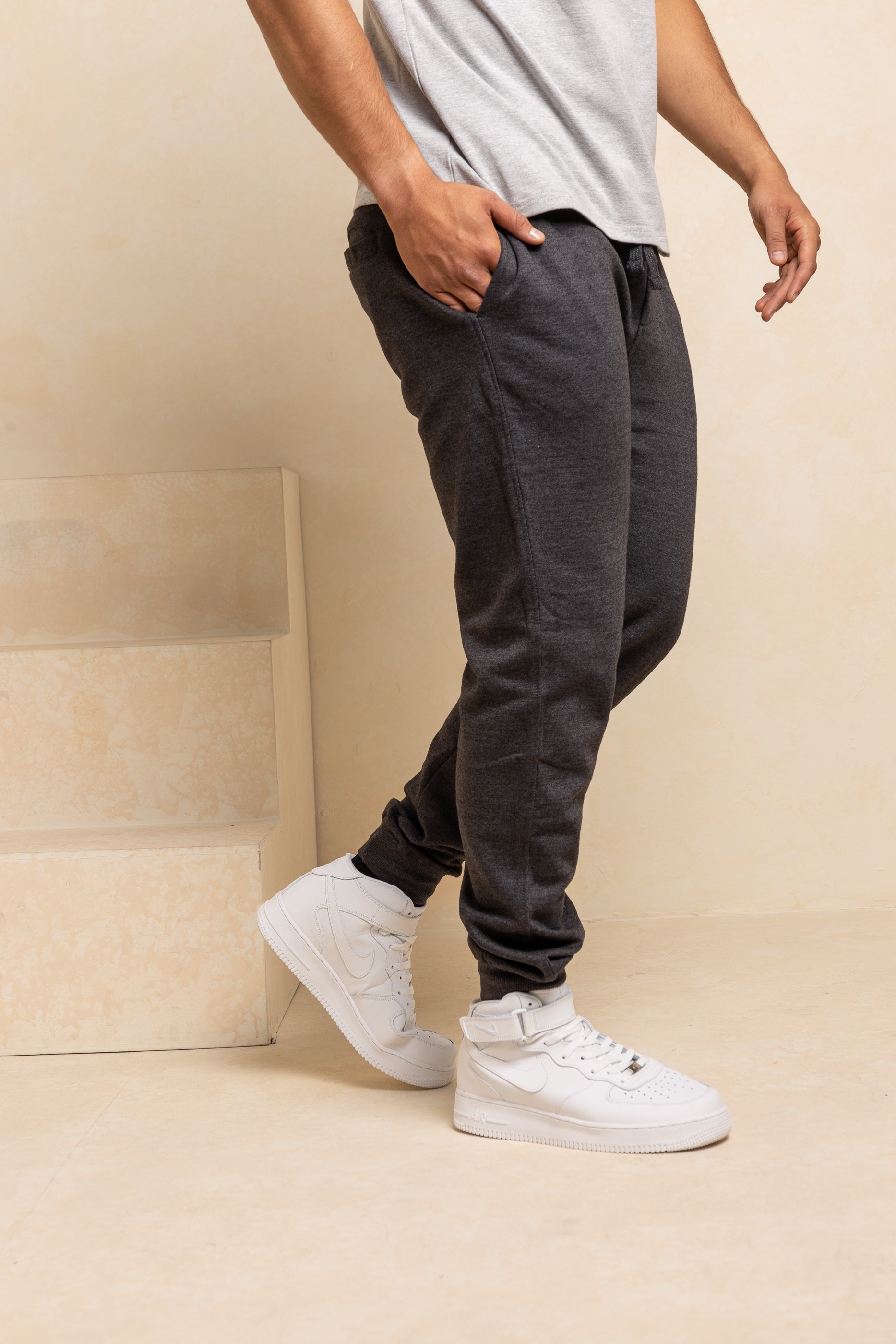 SUDADERA GRIS HOMBRE