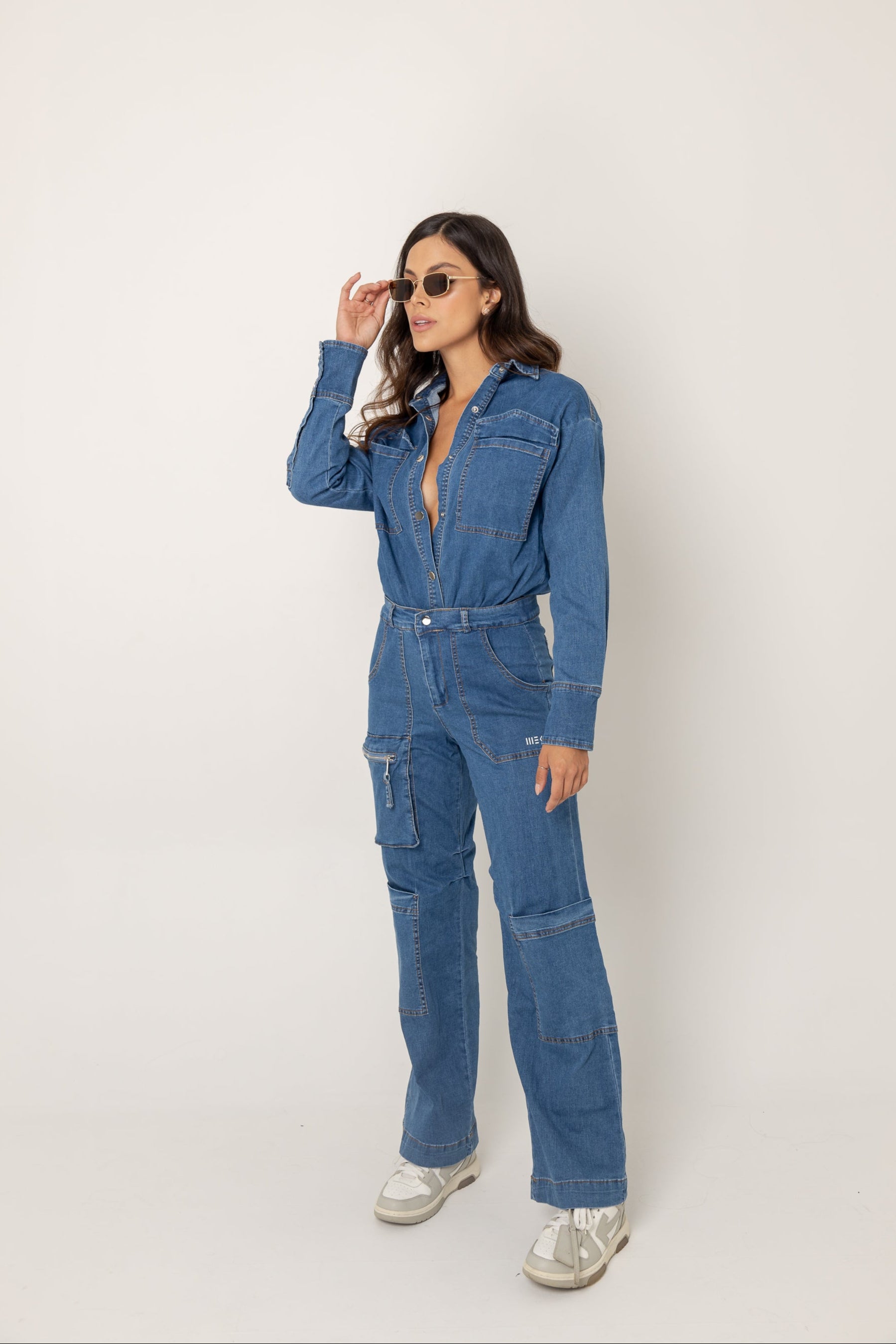 ENTERIZO JEANS LARGO