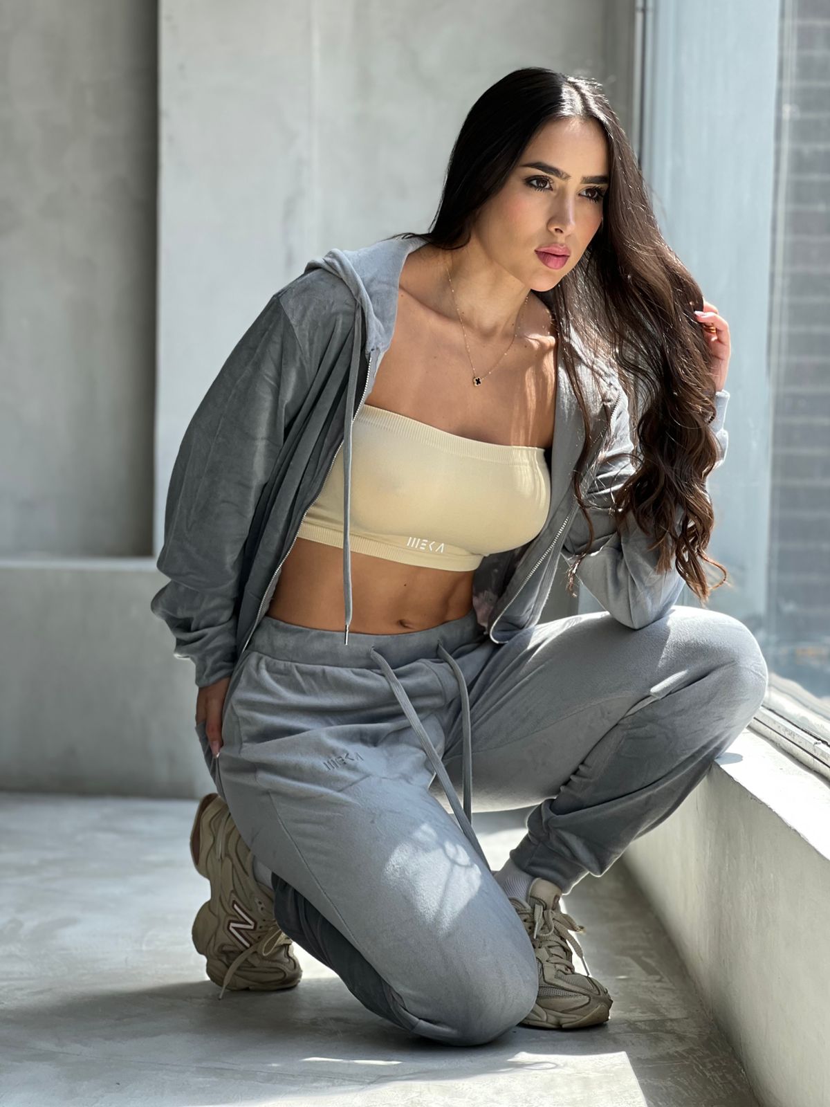 SET CASUAL TERCIOPELO